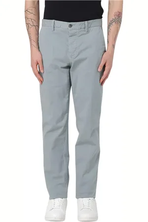 Blauer Broeken, Heren, Grijs, W32, Witte Comfortabele Broek