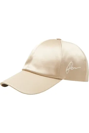 PESERICO SIGN Accessoires, Dames, , ONE Size, Satijn, Baseballpet met satijneffect