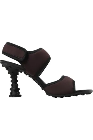 SUNNEI Schoenen, Dames, Zwart, 36 EU, Zwarte hoge hak sandalen
