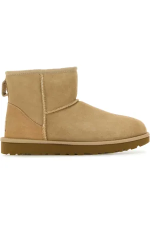 UGG Schoenen, Dames, , 36 EU, Suède, Zand Suède Classic Ultra Mini Enkellaarzen