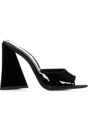 The Attico Schoenen, Dames, Zwart, 36 EU, Leer, Devon Mules