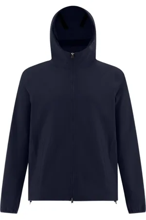 HERNO Jassen, Heren, Blauw, 2Xl, Katoen, Essence Bomberjack