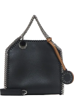 Stella McCartney Tassen, Dames, Zwart, ONE Size, Katoen, Tote Bag