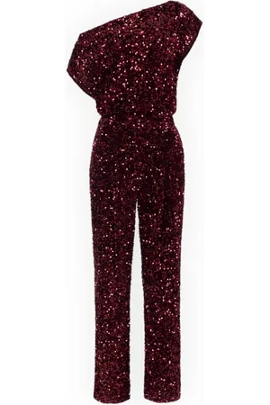 Elisabetta Franchi Jumpsuits & Playsuits, Dames, Rood, S, Stijlvolle Jumpsuit voor Moeiteloze Stijl