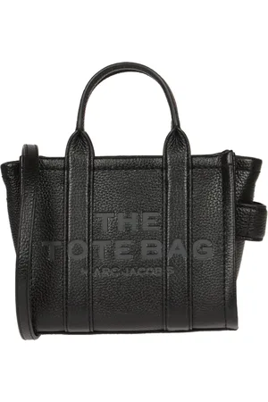 Marc Jacobs Tassen, Dames, Zwart, ONE Size, Leer, Leren Mini Tote Tas