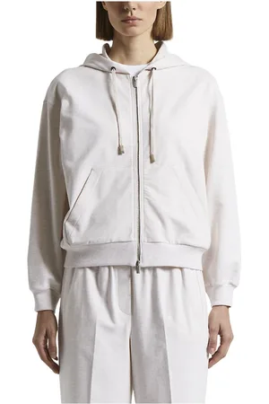 PESERICO SIGN Sweatshirts & Hoodies, Dames, , XS, Katoen, Sweatshirt van zachte stretchkatoen