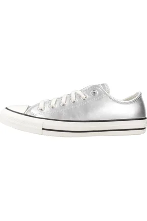 Converse Schoenen, Dames, Grijs, 39 EU, Klassieke Lage Top Sneakers