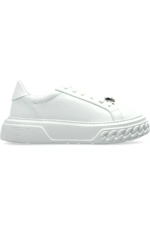 Casadei Schoenen, Dames, Wit, 38 1/2 EU, Leer, Off Road sneakers