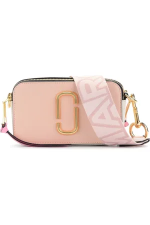 Marc Jacobs Tassen, Dames, Roze, ONE Size, Leer, Snapshot Small Camera Bag