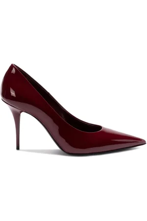 Saint Laurent Schoenen, Dames, Rood, 40 EU, Leer, Norma Pumps van lakleer