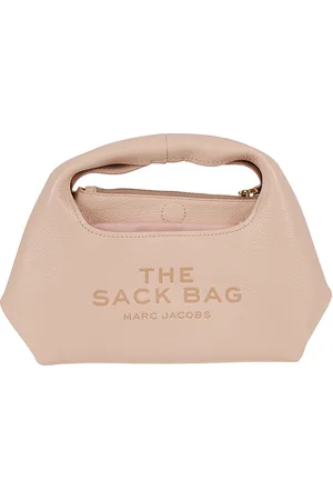 Marc Jacobs Tassen, Dames, Roze, ONE Size, Leer, Roze Mini Sack Tassen