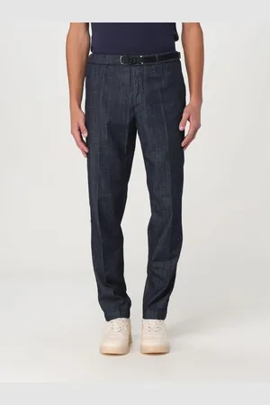 White Sand Broeken, Heren, Blauw, S, Denim, Casual Denim Broek
