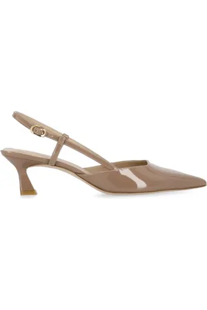 Stuart Weitzman Schoenen, Dames, , 37 1/2 EU, Leer, Vinnie 50 Slingback
