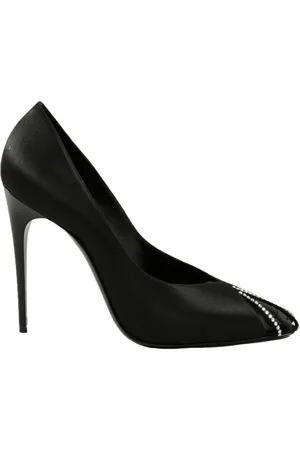 Saint Laurent Schoenen, Dames, Zwart, 40 EU, Leer, Schoenen