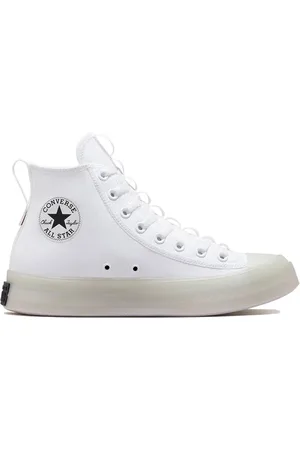 Converse Schoenen, Dames, Wit, 40 EU, Witte hoge sneakers