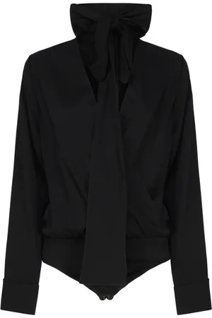Sportmax Tops, Dames, Zwart, 2Xs, Katoen, Body Top