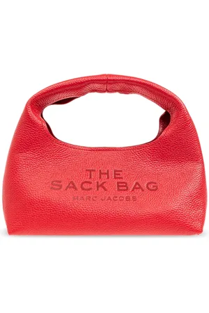 Marc Jacobs Tassen, Dames, Rood, ONE Size, Leer, The Sack Mini