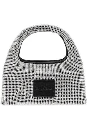 Marc Jacobs Tassen, Dames, Grijs, ONE Size, Leer, Handtas `The Sack Bag`