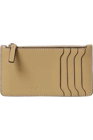 Marni Accessoires, Dames, , ONE Size, Leren Kaarthouder Portemonnee