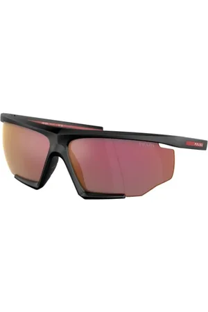 Prada Accessoires, Heren, Zwart, L, Zonnebril