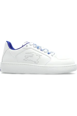 Burberry Schoenen, Dames, Wit, 37 EU, Leer, Witte Sneakers voor Vrouwen