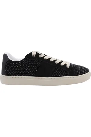 Guess Schoenen, Dames, Zwart, 39 EU, Stijlvolle Sneaker voor Actieve Levensstijl