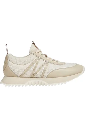 Moncler Schoenen, Heren, Wit, 38 1/2 EU, Katoen, Pacey Low-Top Sneakers