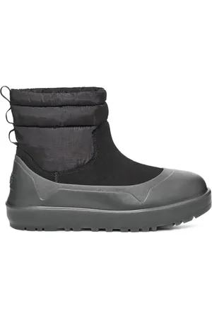 UGG Schoenen, Heren, Zwart, 44 EU, Wol, Zwarte Mod Enkellaarzen voor Mannen