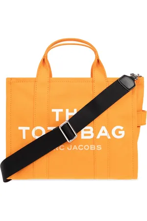 Marc Jacobs Tassen, Dames, Oranje, ONE Size, Katoen, The Tote Medium Shopper Bag
