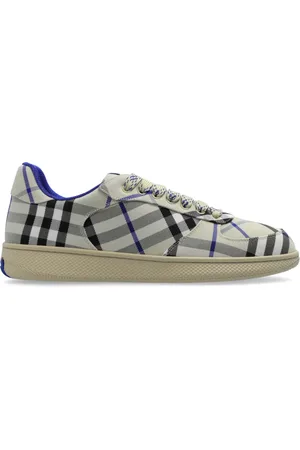 Burberry Schoenen, Heren, , 41 EU, Katoen, Terrace Vintage Check Low-Top Sneakers