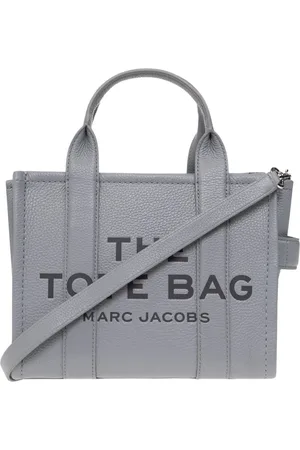 Marc Jacobs Tassen, Dames, Grijs, ONE Size, Leer, The Tote Mini Shopper Bag