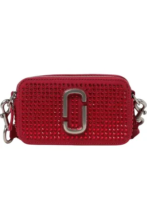 Marc Jacobs Tassen, Dames, Rood, ONE Size, Rode Kristal Crossbody Tas