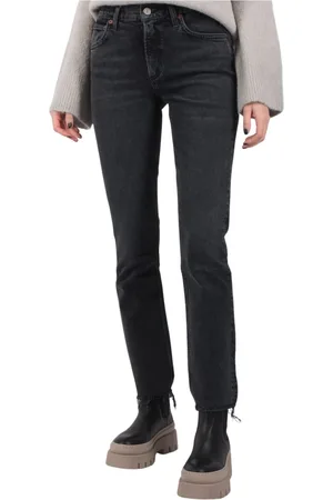 AGOLDE Jeans, Dames, Zwart, W27, Slim-fit Jeans