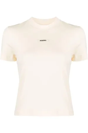 Jacquemus Tops, Dames, , S, Katoen, Casual Katoenen T-shirt voor Mannen