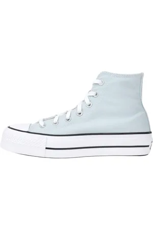 Converse Schoenen, Dames, Blauw, 37 EU, Wol, Platform Chuck Taylor All Star Sneakers