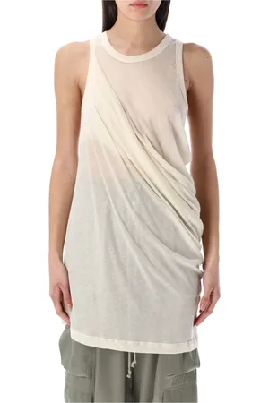 Rick Owens Tops, Dames, , 2Xs, Katoen, Anthem Tank