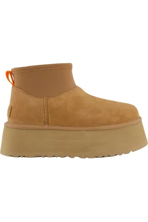 UGG Schoenen, Dames, Bruin, 41 EU, Polyester, Classic Mini Dipper Boots