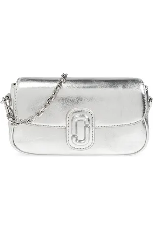 Marc Jacobs Tassen, Dames, Grijs, ONE Size, Leer, Shoulder Bag The Clover