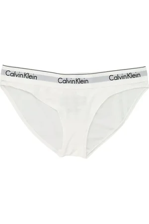 Calvin Klein Ondergoed, Dames, Wit, XS, Wit Minimalistisch Lingerie Set