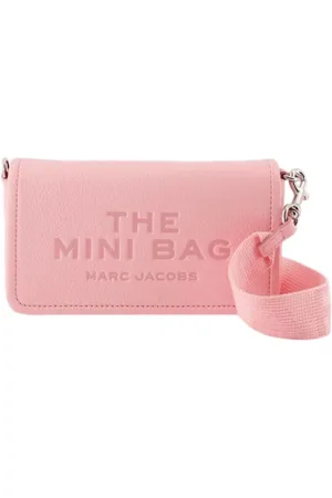 Marc Jacobs Tassen, Dames, Roze, ONE Size, Leer, Leather crossbody-bags
