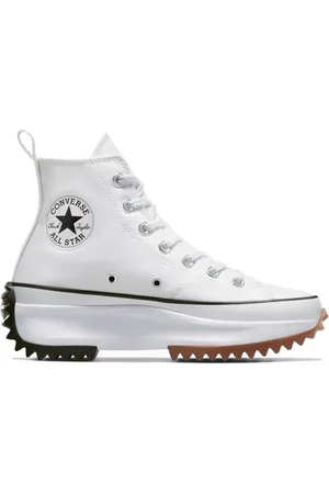 Converse Schoenen, Dames, Wit, 37 1/2 EU, Canvas Platform Sneakers