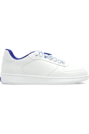 Burberry Schoenen, Heren, Wit, 45 1/2 EU, Leer, Tarrace Sneakers