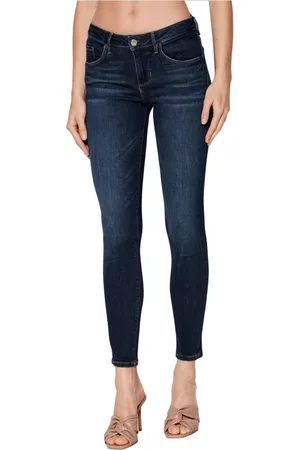 Guess Jeans, Dames, Blauw, W25 L32, Denim, Annette Skinny Fit Denim Jeans