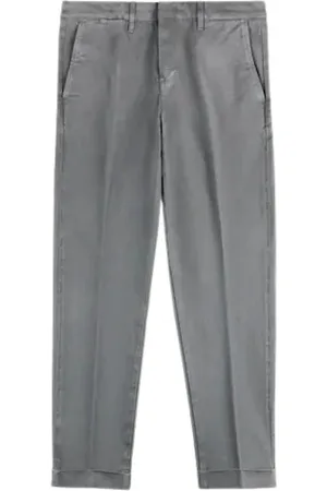 FAY Broeken, Heren, Grijs, W36, Stijlvolle Grijze Chino`s