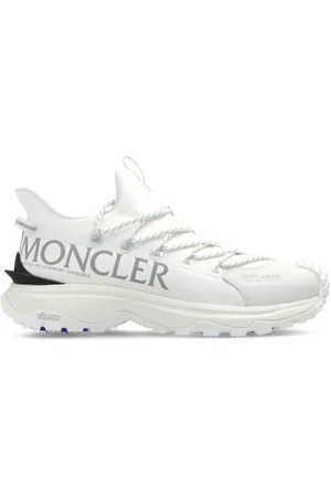 Moncler Schoenen, Heren, Wit, 42 EU, Polyester, Trailgrip Lite 2 Sneakers