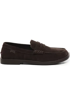 Camper Schoenen, Heren, Bruin, 43 EU, Donkerbruine Sneakers met Ortho Lite® ™ Binnenzool