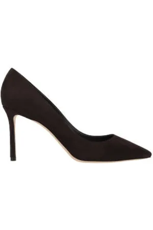 Jimmy Choo Schoenen, Dames, Bruin, 41 EU, Leer, Stilettohakken
