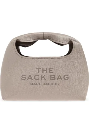 Marc Jacobs Tassen, Dames, Grijs, ONE Size, Leer, The Sack Mini