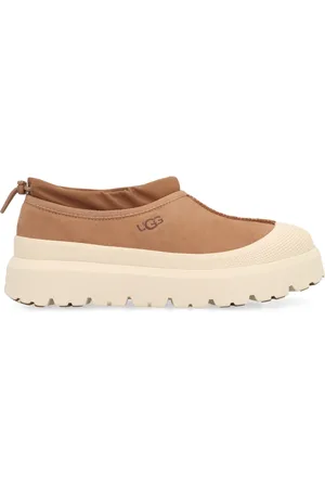 UGG Schoenen, Heren, Bruin, 41 EU, Wol, Hybride Weer Sabot met Shearling Voering