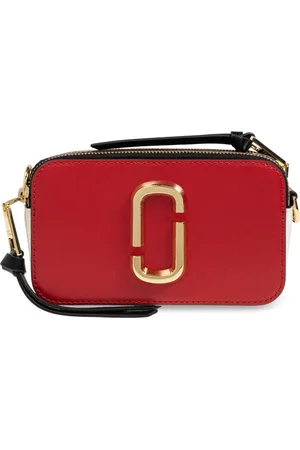 Marc Jacobs Tassen, Dames, Rood, ONE Size, Leer, Shoulder Bag The Snapshot